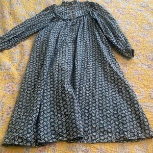 Laura Ashley Green Floral Midi Dress